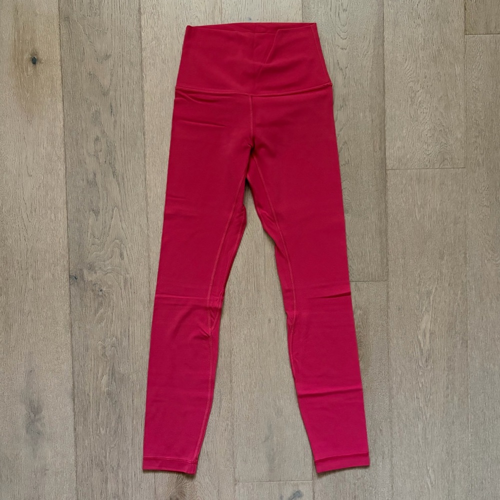 EUC align pant 25" vintage rose size 2 lululemon